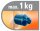 tesa Powerstrips TRANSPARENT Klebestreifen für max. 1,0 kg, 2,0 x 5,0 cm, 8 St.