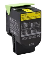 Lexmark 80C2SY0  gelb Toner