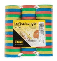 Idena Luftschlangen bunt 3 St.
