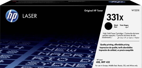 HP 331X (W1331X) schwarz Tonerkartusche