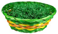 Osterkörbchen mit Ostergras, 1 St.