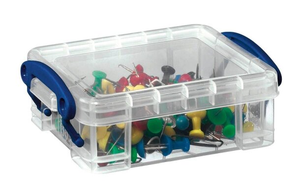 Really Useful Box Aufbewahrungsbox 0,2 l transparent 12,0 x 8,5 x 4,5 cm, 1 St.
