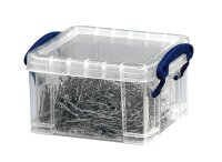 Really Useful Box Aufbewahrungsbox 0,3 l transparent 12,0 x 8,5 x 6,5 cm, 1 St.