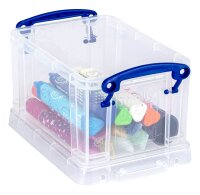 Really Useful Box Aufbewahrungsbox 0,7 l transparent 15,5 x 10,0 x 8,0 cm, 1 St.