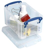 Really Useful Box Aufbewahrungsbox 0,7 l transparent 15,5 x 10,0 x 8,0 cm, 1 St.