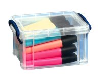 Really Useful Box Aufbewahrungsbox 0,7 l transparent 15,5 x 10,0 x 8,0 cm, 1 St.