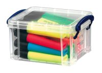 Really Useful Box Aufbewahrungsbox 0,7 l transparent 15,5 x 10,0 x 8,0 cm, 1 St.