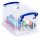 Really Useful Box Aufbewahrungsbox 0,7 l transparent 15,5 x 10,0 x 8,0 cm, 1 St.