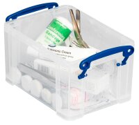 Really Useful Box Aufbewahrungsbox 1,6 l transparent 19,5 x 13,5 x 11,0 cm, 1 St.