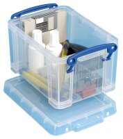 Really Useful Box Aufbewahrungsbox 1,6 l transparent 19,5 x 13,5 x 11,0 cm, 1 St.