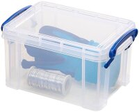 Really Useful Box Aufbewahrungsbox 1,6 l transparent 19,5 x 13,5 x 11,0 cm, 1 St.
