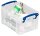 Really Useful Box Aufbewahrungsbox 1,6 l transparent 19,5 x 13,5 x 11,0 cm, 1 St.