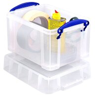 Really Useful Box Aufbewahrungsbox 3,0 l transparent 24,5 x 18,0 x 16,0 cm, 1 St.