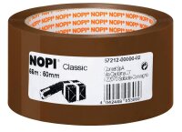 NOPI Packband Classic braun 50,0 mm x 66,0 m 1 Rolle
