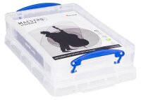 Really Useful Box Aufbewahrungsbox 4,0 l transparent 39,5 x 25,5 x 8,8 cm, 1 St.