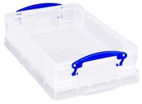 Really Useful Box Aufbewahrungsbox 4,0 l transparent 39,5 x 25,5 x 8,8 cm, 1 St.