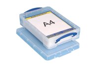 Really Useful Box Aufbewahrungsbox 4,0 l transparent 39,5 x 25,5 x 8,8 cm, 1 St.