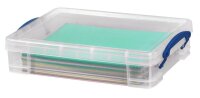 Really Useful Box Aufbewahrungsbox 4,0 l transparent 39,5 x 25,5 x 8,8 cm, 1 St.