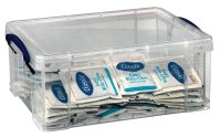 Really Useful Box Aufbewahrungsbox 9,0 l transparent 39,5...