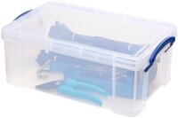 Really Useful Box Aufbewahrungsbox 9,0 l transparent 39,5 x 25,5 x 15,5 cm, 1 St.