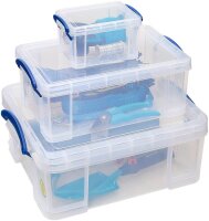 Really Useful Box Aufbewahrungsbox 9,0 l transparent 39,5 x 25,5 x 15,5 cm, 1 St.