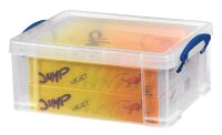 Really Useful Box Aufbewahrungsbox 9,0 l transparent 39,5 x 25,5 x 15,5 cm, 1 St.