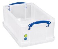 Really Useful Box Aufbewahrungsbox 9,0 l transparent 39,5 x 25,5 x 15,5 cm, 1 St.
