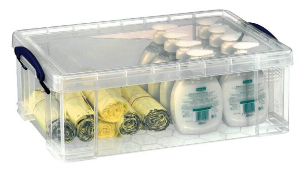 Really Useful Box Aufbewahrungsbox 12,0 l transparent 46,5 x 27,0 x 15,0 cm, 1 St.