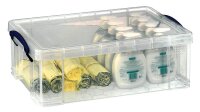 Really Useful Box Aufbewahrungsbox 12,0 l transparent...
