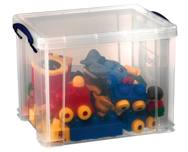 Really Useful Box Aufbewahrungsbox 19,0 l transparent 39,5 x 25,5 x 29,0 cm, 1 St.