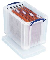 Really Useful Box Aufbewahrungsbox 19,0 l transparent 39,5 x 25,5 x 29,0 cm, 1 St.