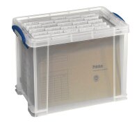 Really Useful Box Aufbewahrungsbox 19,0 l transparent 39,5 x 25,5 x 29,0 cm, 1 St.