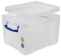 Really Useful Box Aufbewahrungsbox 35,0 l transparent 48,0 x 39,0 x 31,0 cm, 1 St.