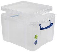 Really Useful Box Aufbewahrungsbox 35,0 l transparent 48,0 x 39,0 x 31,0 cm, 1 St.
