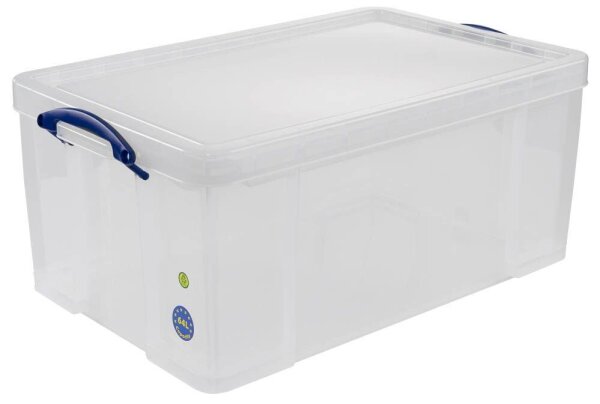 Really Useful Box Aufbewahrungsbox 64,0 l transparent 71,0 x 44,0 x 31,0 cm, 1 St.