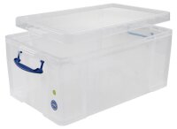 Really Useful Box Aufbewahrungsbox 64,0 l transparent 71,0 x 44,0 x 31,0 cm, 1 St.