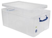Really Useful Box Aufbewahrungsbox 64,0 l transparent 71,0 x 44,0 x 31,0 cm, 1 St.