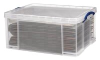 Really Useful Box Aufbewahrungsbox 64,0 l transparent 71,0 x 44,0 x 31,0 cm, 1 St.