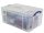Really Useful Box Aufbewahrungsbox 64,0 l transparent 71,0 x 44,0 x 31,0 cm, 1 St.