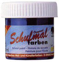 nerchau LACUFA Schulmalfarben blau 10x 18,0 ml