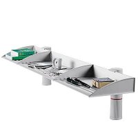novus Briefablagen-System BoardMaster lichtgrau, 3...