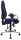 Topstar Bürostuhl Support ®Syncro Deluxe, 8559U G26 Stoff blau, Gestell chrom