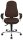 Topstar Bürostuhl Support ®Syncro Deluxe, 8559U G08 Stoff braun, Gestell chrom