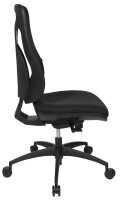 Topstar Bürostuhl Net Pro 100, NN100 T200 Stoff schwarz, Gestell schwarz
