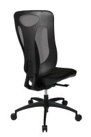 Topstar Bürostuhl Net Pro 100, NN100 T200 Stoff schwarz, Gestell schwarz