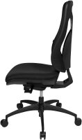 Topstar Bürostuhl Net Pro 100, NN100 T200 Stoff schwarz, Gestell schwarz