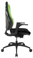 Topstar Bürostuhl Net Pro 100, NN100 T205 Stoff grün, Gestell schwarz