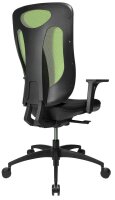 Topstar Bürostuhl Net Pro 100, NN100 T205 Stoff grün, Gestell schwarz