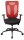 Topstar Bürostuhl Net Pro 100, NN100 T201 Stoff rot, Gestell schwarz