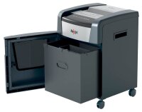 Rexel XP418+ Aktenvernichter mit Partikelschnitt P-4, bis 18 Blatt, grau